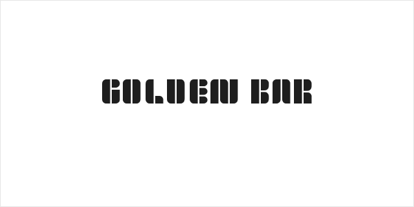 golden bar Logo