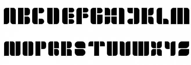 golden bar خط أحرف صغيرة