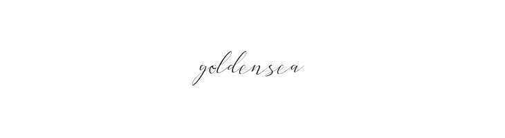 goldensea  Free Fonts Download