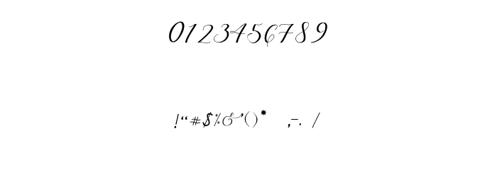 goldensea Font OTHER CHARS