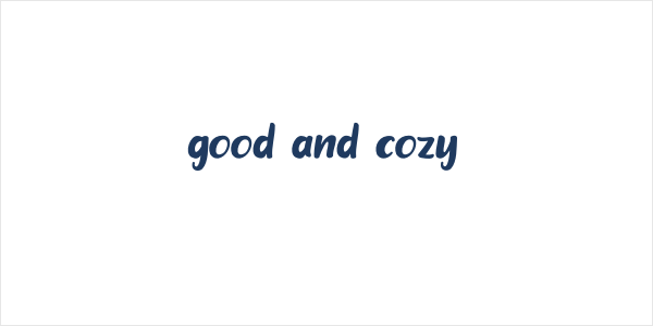 good and cozy Logo
