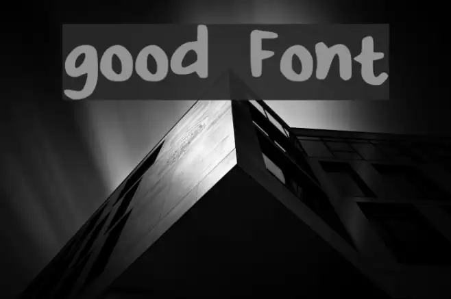 good Font examples