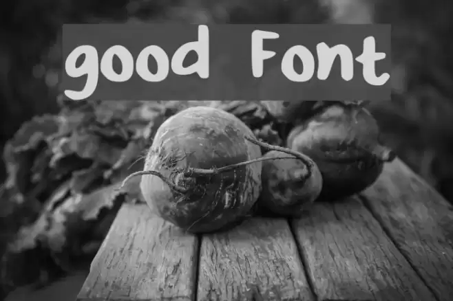 good Font examples