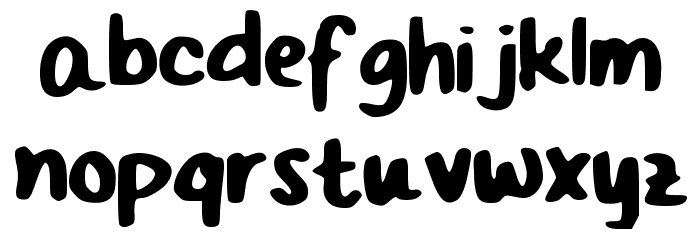 good Font LOWERCASE