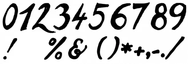 goodvibesregular Font OTHER CHARS