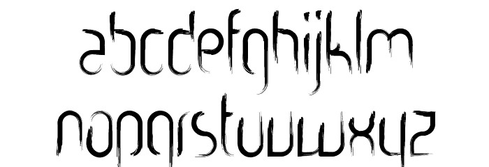 gooooly Font LOWERCASE