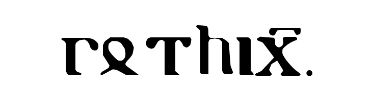 gothic-1 Font