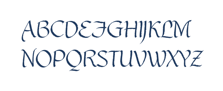 gothic ultra ot Uppercase