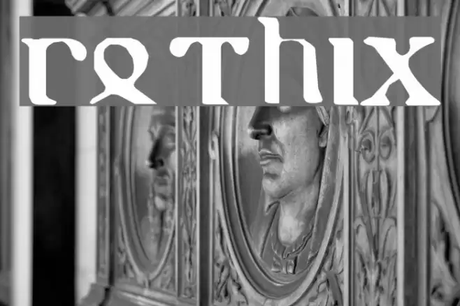 gothic Font examples