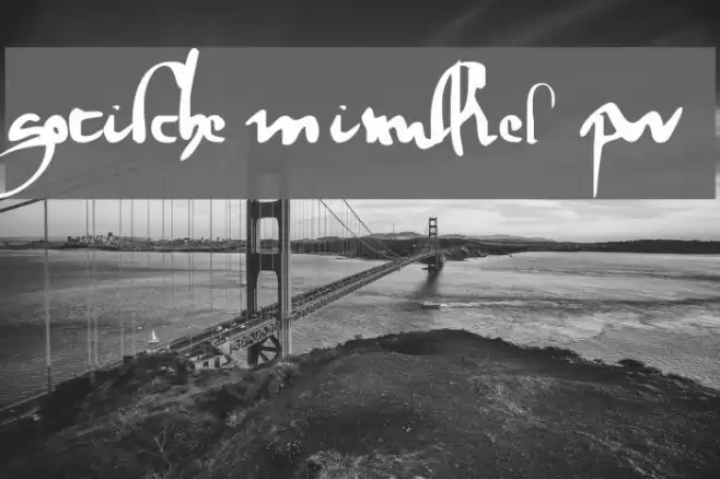 gotische minuskel 1269 pw Schriftart examples