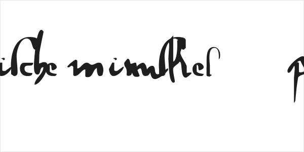 gotische minuskel 1269 pw Logo