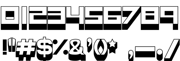 GPL_Outline_Free Font OTHER CHARS