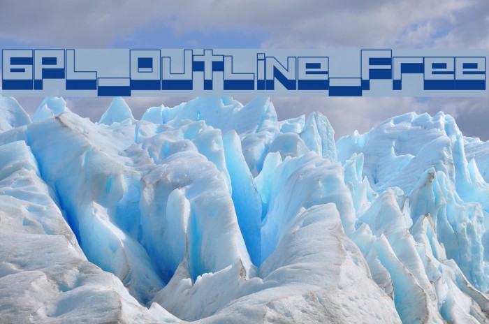 GPL_Outline_Free Font examples