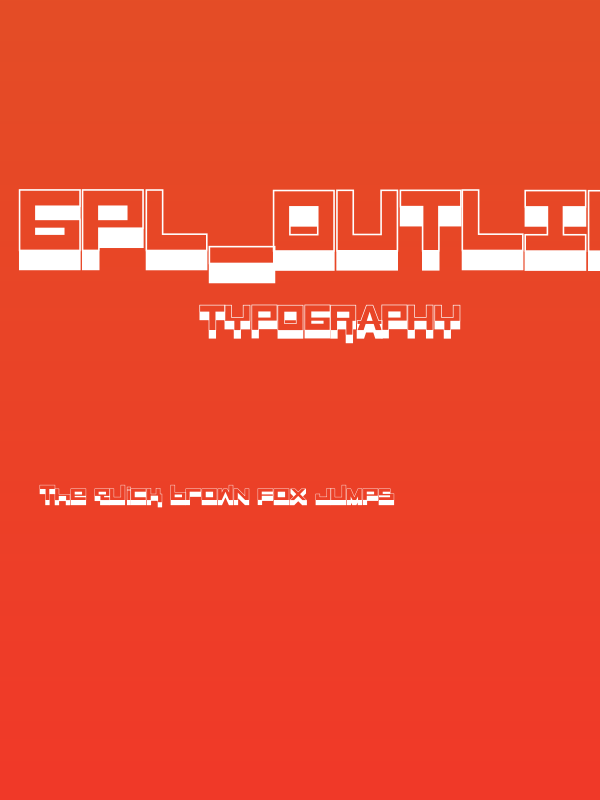 GPL_Outline_Free Poster