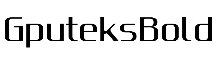 Gputeks Bold  Descarca Fonturi Gratis
