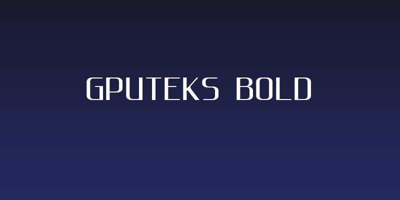 Gputeks Bold Social Header