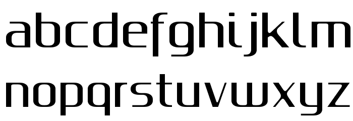 Gputeks Bold Font LOWERCASE
