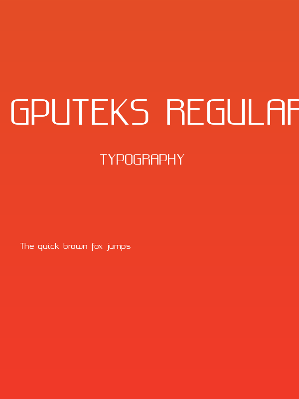 Gputeks Regular Poster