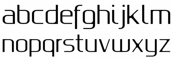 Gputeks Regular 字体 小写