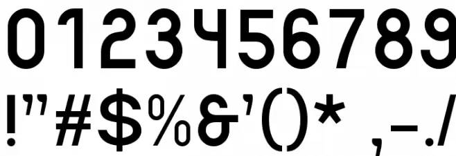 gpkn Font OTHER CHARS