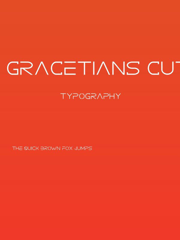 GRACETIANS Cutting Poster