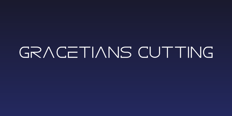 GRACETIANS Cutting Social Header
