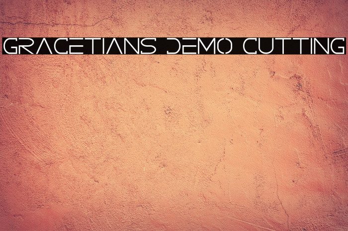 GRACETIANS DEMO Cutting Example 1