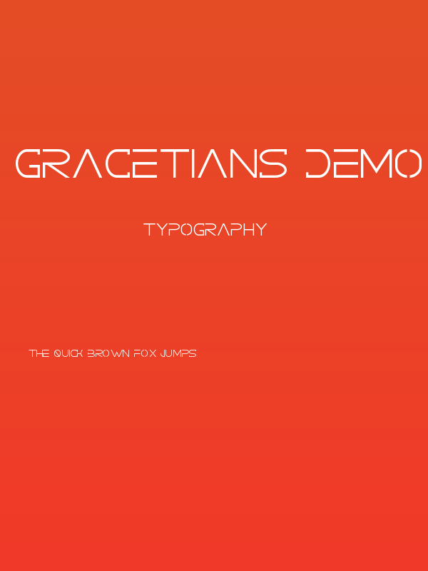 GRACETIANS DEMO Cutting Poster