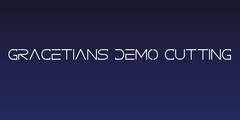 GRACETIANS DEMO Cutting Social Header