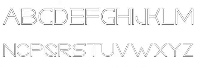 GRACETIANS DEMO Stroke Шрифта ВЕРХНИЙ