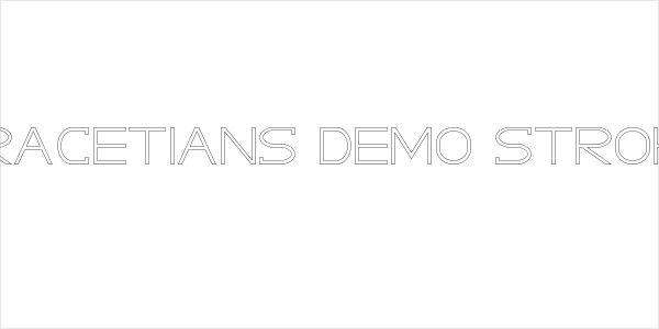 GRACETIANS DEMO Stroke Logo