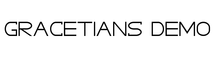GRACETIANS DEMO  Frei Schriftart Herunterladen
