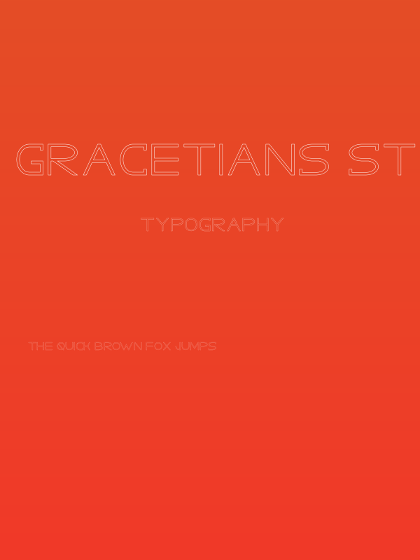 GRACETIANS Stroke Poster