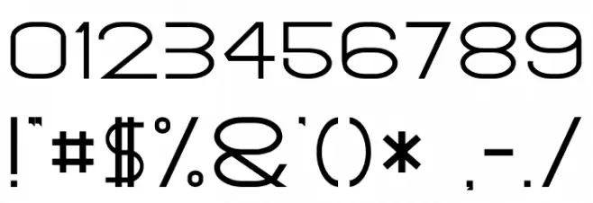 GRACETIANS Font OTHER CHARS