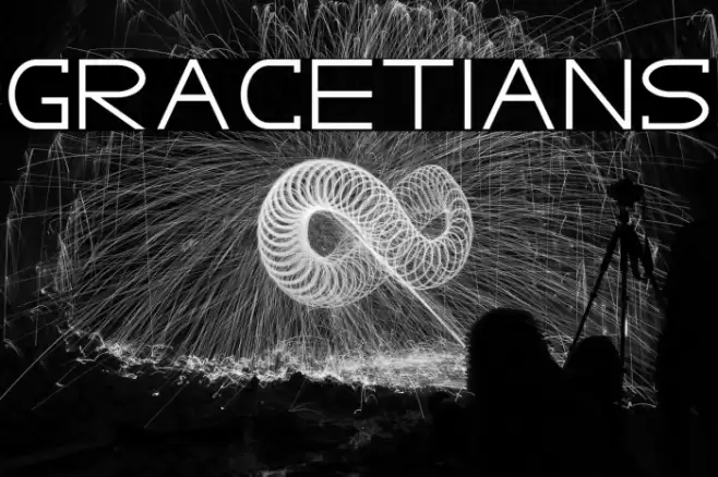 GRACETIANS Font examples