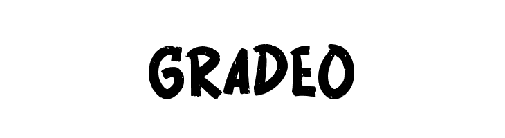GRADEO  Descarca Fonturi Gratis