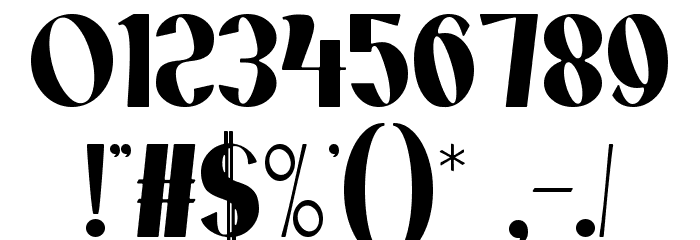 GRADIOO Font OTHER CHARS