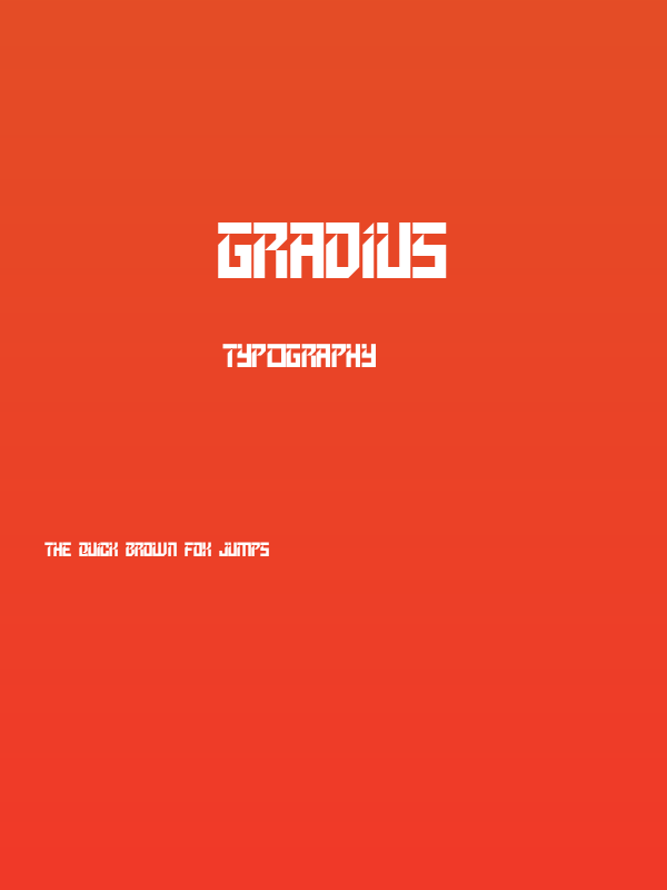 GRADIUS Poster