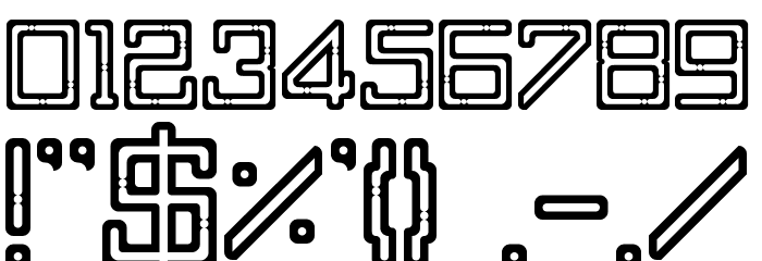 GRAFF Regular Font OTHER CHARS