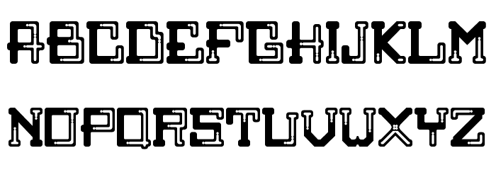 GRAFF Regular Font LOWERCASE