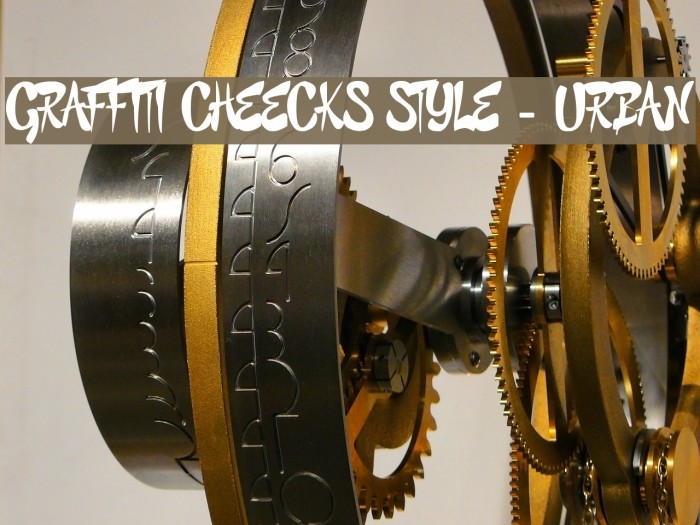 GRAFFITI CHEECKS STYLE - URBAN Example 1