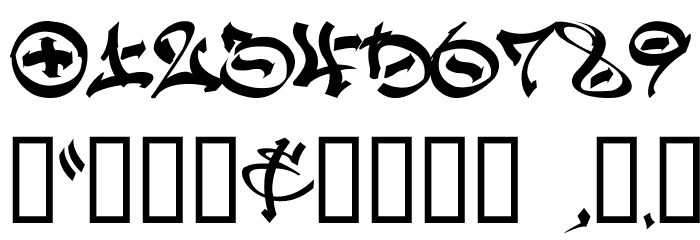 GRAFFPITY_Free Font OTHER CHARS
