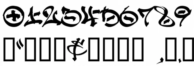 GRAFFPITY_Free Font OTHER CHARS