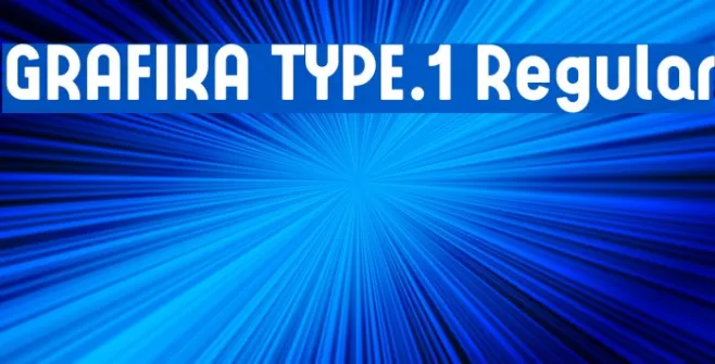 GRAFIKA TYPE.1 Regular Example 1
