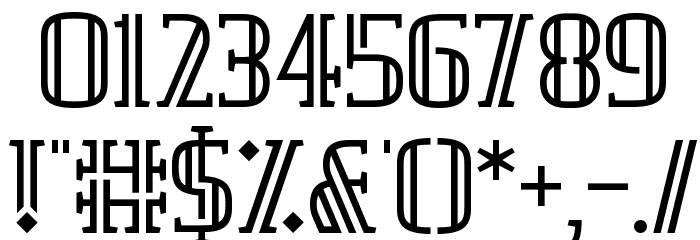 GRAFIKA TYPE.2 2 LINE Font OTHER CHARS