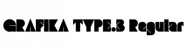 GRAFIKA TYPE.3 Regular  Frei Schriftart Herunterladen
