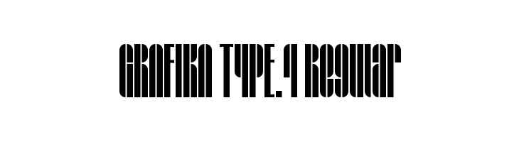 GRAFIKA TYPE.4 Regular  Free Fonts Download