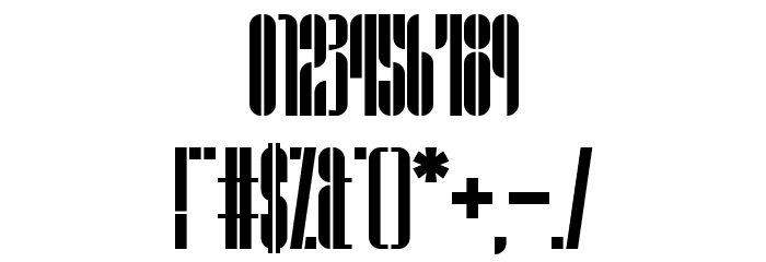 GRAFIKA TYPE.4 Regular Font OTHER CHARS