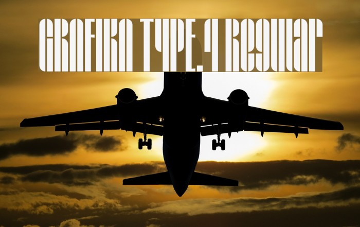 GRAFIKA TYPE.4 Regular Font examples