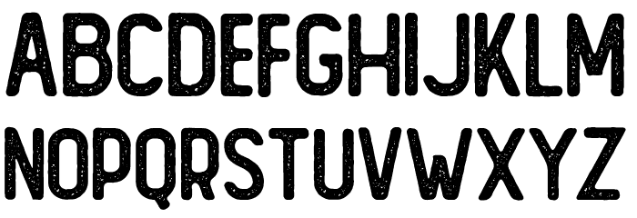 GRAHM Sans Rough Font Litere mari